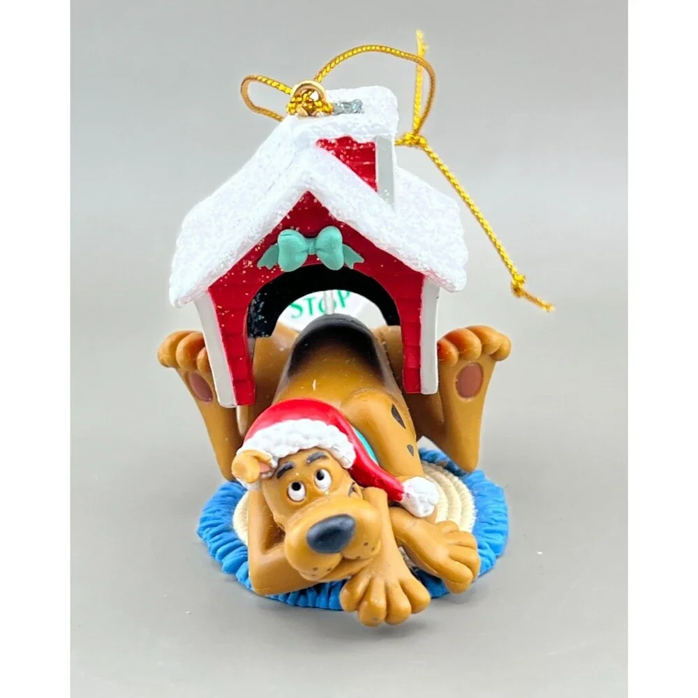 Vtg 2002 Cartoon Network SCOOBY-DOO! Doghouse 1st Stop Ornament Christmas Tree